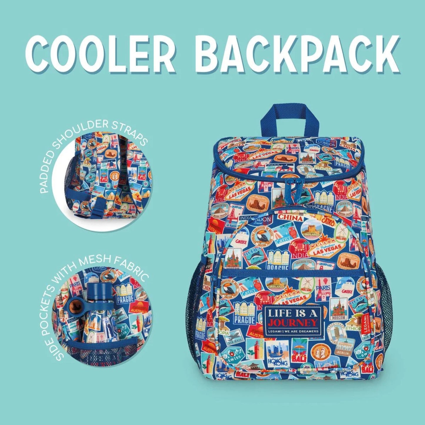 LEGAMI MILANO COOLER BACKPACK ZAINO TERMICO 20L TRAVEL
