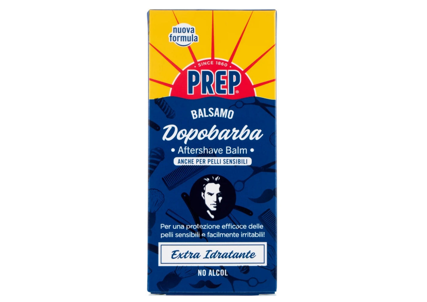 PREP BALSAMO DOPOBARBA 75ML PELLI SENSIBILI EXTRA IDRATANTE NO ALCOL