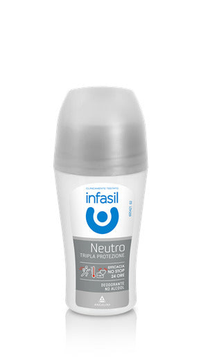 INFASIL DEO ROLL-ON 50ML NEUTRO TRIPLA PROTEZIONE