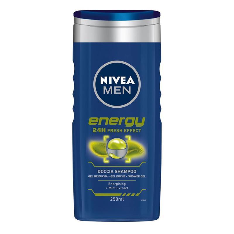 NIVEA MEN DOCCIA SHAMPOO 250ML ENERGY 24H FRESH EFFECT