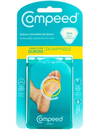 COMPEED 6 CEROTTI PER DURONI MEDIO