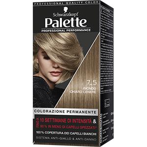 TESTANERA PALETTE TINTA 7-5 BIONDO CHIARO CENERE