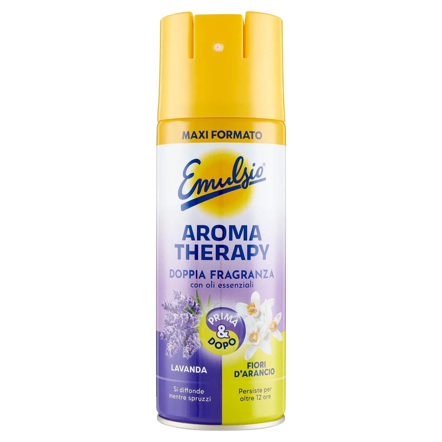 EMULSIO AROMATHERAPY DOPPIA FRAGRANZA 350ML LAVANDA E FIORI D'ARANCIO