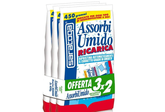 SARATOGA ASSORBIUMIDO 3X2 3X450G RICARICA PINO