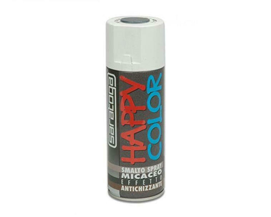 SARATOGA HAPPY COLOR SMALTO SPRAY MICACEO ANTRACITE 400ML