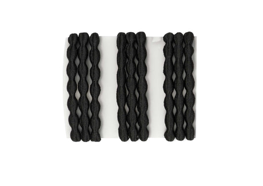 BIFFOLI 9 ELASTICI PER CAPELLI ONDULATI COD.80050