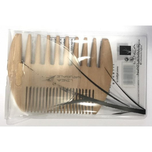 BIFFOLI PETTINE DOPPIA FACCIA IN LEGNO COD.84