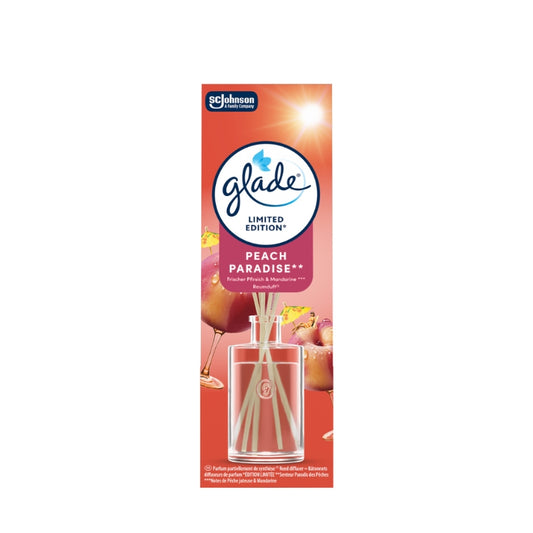 GLADE DIFFUSORE A BASTONCINI 50ML LIMITED EDITION PEACH PARADISE