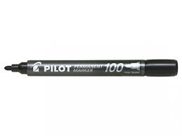 PILOT MARKER PERMAN.SCA 100 NERO