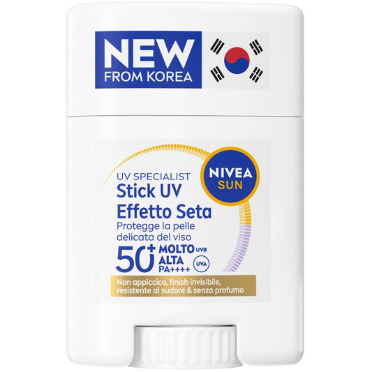 NIVEA SUN STICK UV VISO EFFETTO SETA 15G SPF 50+
