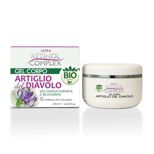 ULTRA RETINOL COMPLEX GEL CORPO 250ML ARTIGLIO DEL DIAVOLO DECONTRATTURANTE E RILASSANTE