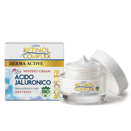 ULTRA RETINOL COMPLEX DERMA ACTIVE WHIPPED CREAM ACIDO JALURONICO 35+ CREMA INTENSIVA VISO 50ML IDRATANTE