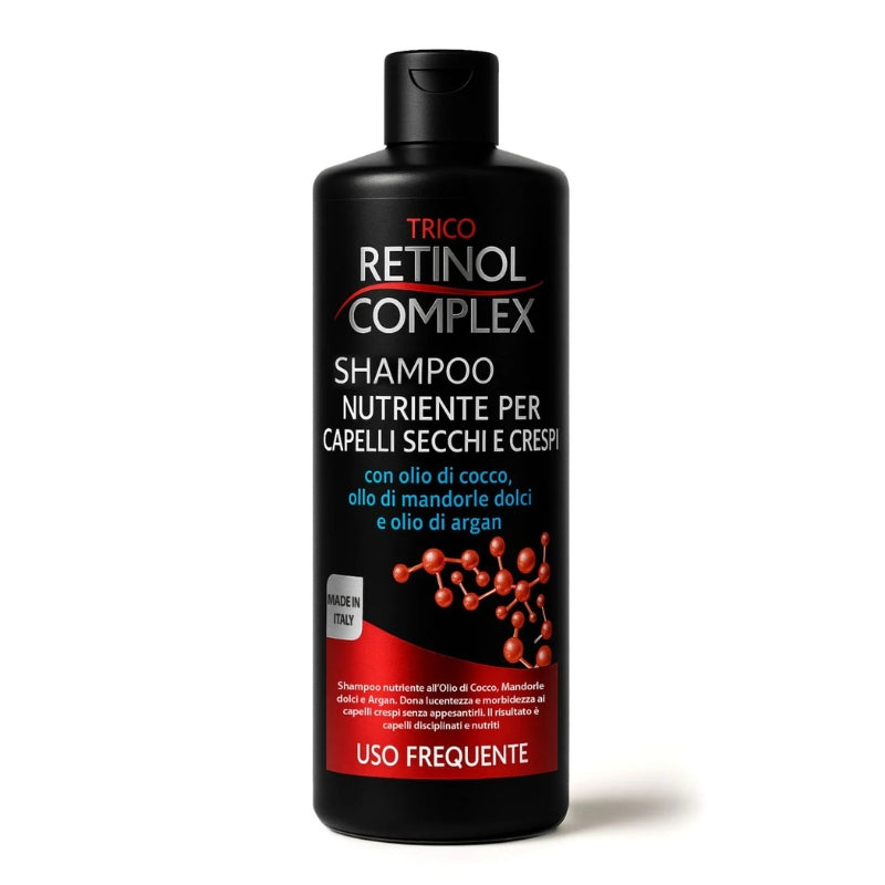 TRICO RETINOL COMPLEX SHAMPOO 800ML NUTRIENTE PER CAPELLI SECCHI E CRESPI
