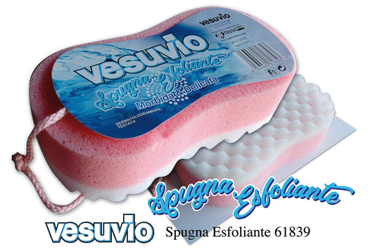 VESUVIO SPUGNA BAGNO ESFOLIANTE GRANDE CON LACCIO