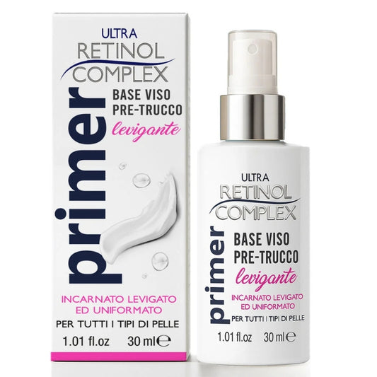 ULTRA RETINOL COMPLEX PRIMER BASE VISO PRE-TRUCCO UNIFORMANTE LEVIGANTE 30ML