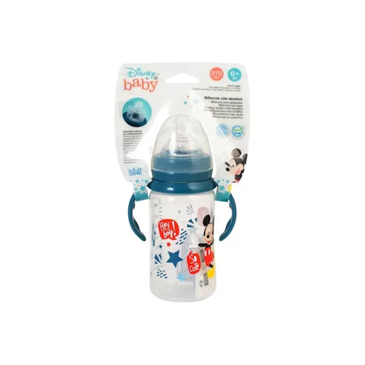 LULABI DISNEY BABY BIBERON CON MANICI 6M+ 270ML MICKEY