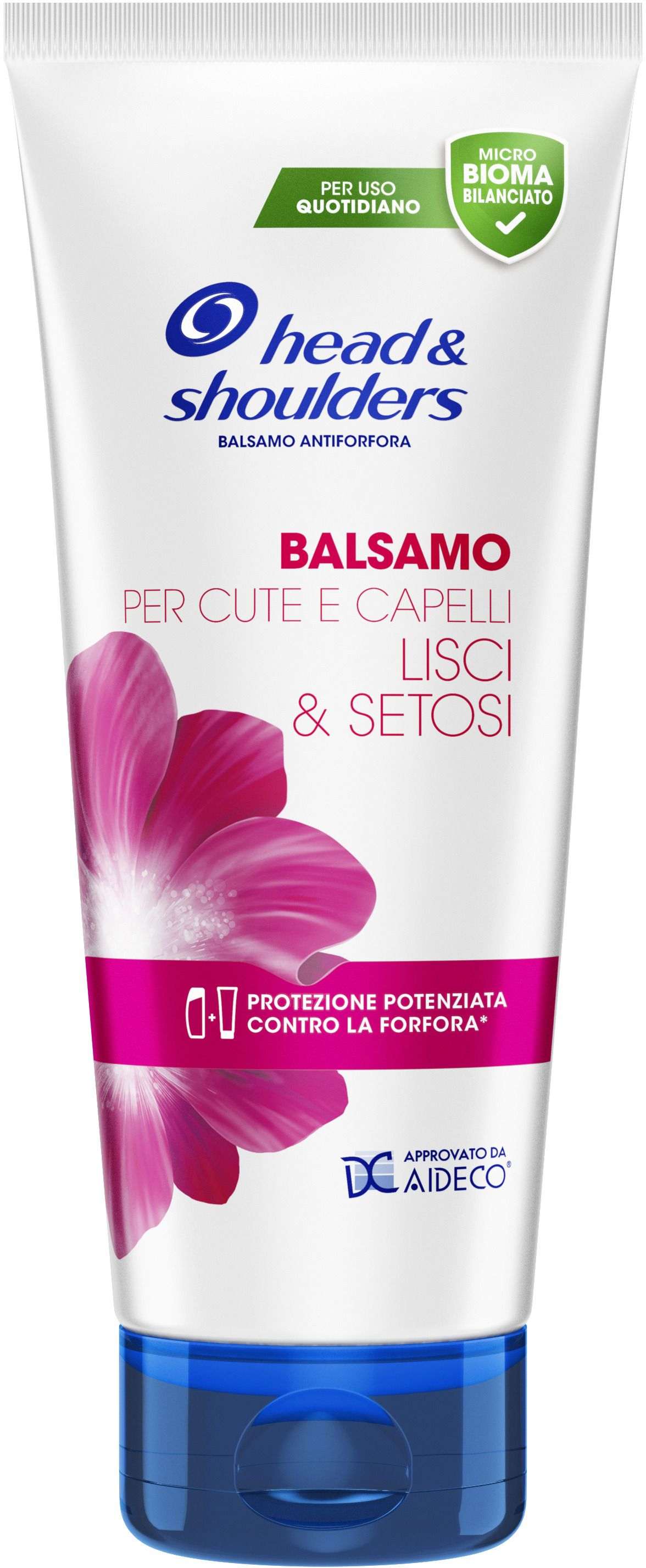 HEAD&SHOULDERS BALSAMO PER CUTE E CAPELLI 220ML LISCI & SETOSI