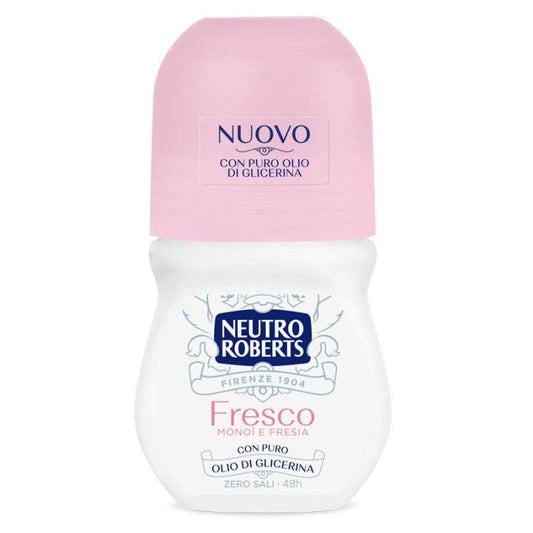 NEUTRO ROBERTS DEO ROLL-ON 50ML FRESCO MONOI E FRESIA CON OLIO DI GLICERINA