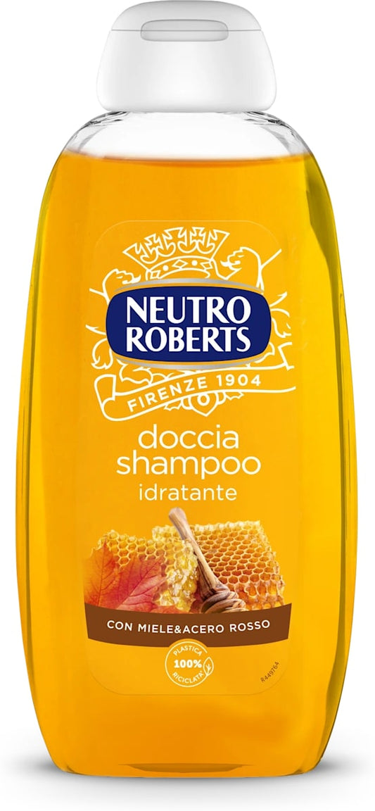 NEUTRO ROBERTS DOCCIA SHAMPOO 250ML IDRATANTE MIELE&ACERO ROSSO