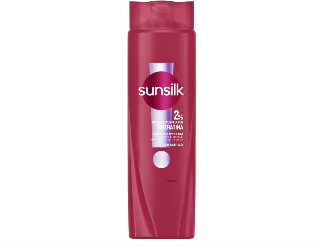 SUNSILK SHAMPOO 250ML KERATIN SYSTEM 2% ULTRA LISS COMPLEX CON CHERATINA