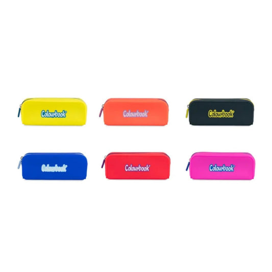 COLOURBOOK BUSTINA PORTAPENNE GOMMY SILICONE BICOLOR