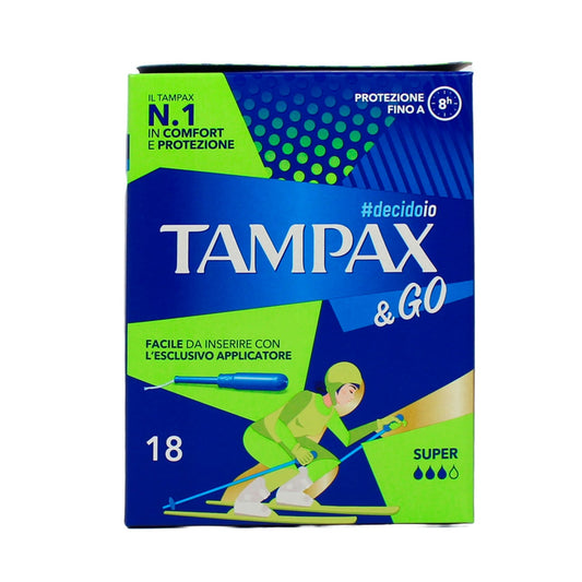 TAMPAX & GO SUPER X18