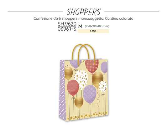 CROMO NB SHOPPER PALLONCINI SH.9620M