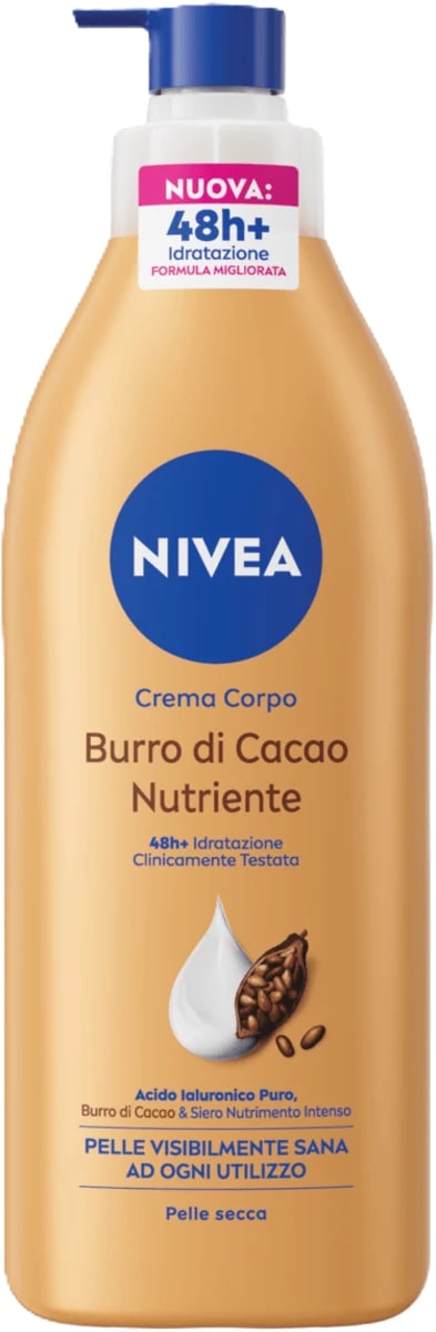 NIVEA CREMA CORPO 400ML BURRO DI CACAO NUTRIENTE