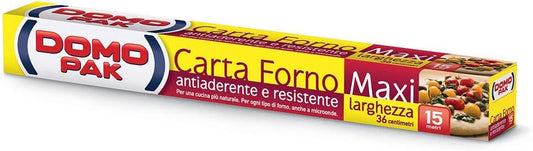 DOMOPAK CARTA FORNO MAXI LARGHEZZA H.36CM 15M