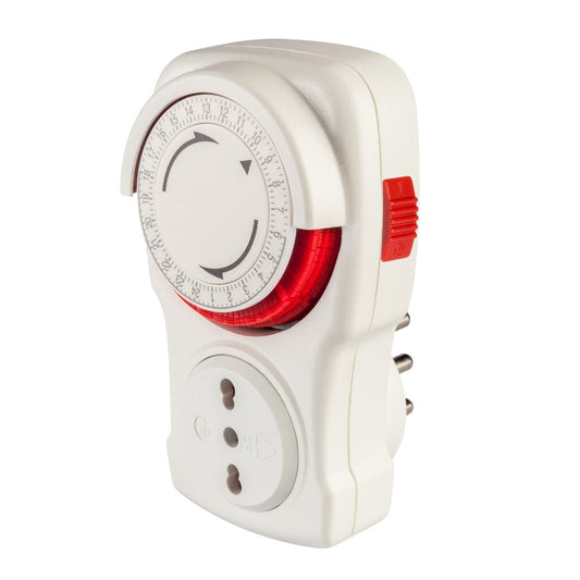 POLYPOOL PROGRAMMATORE TIMER GIORNALIERO 10/16A COD.1408