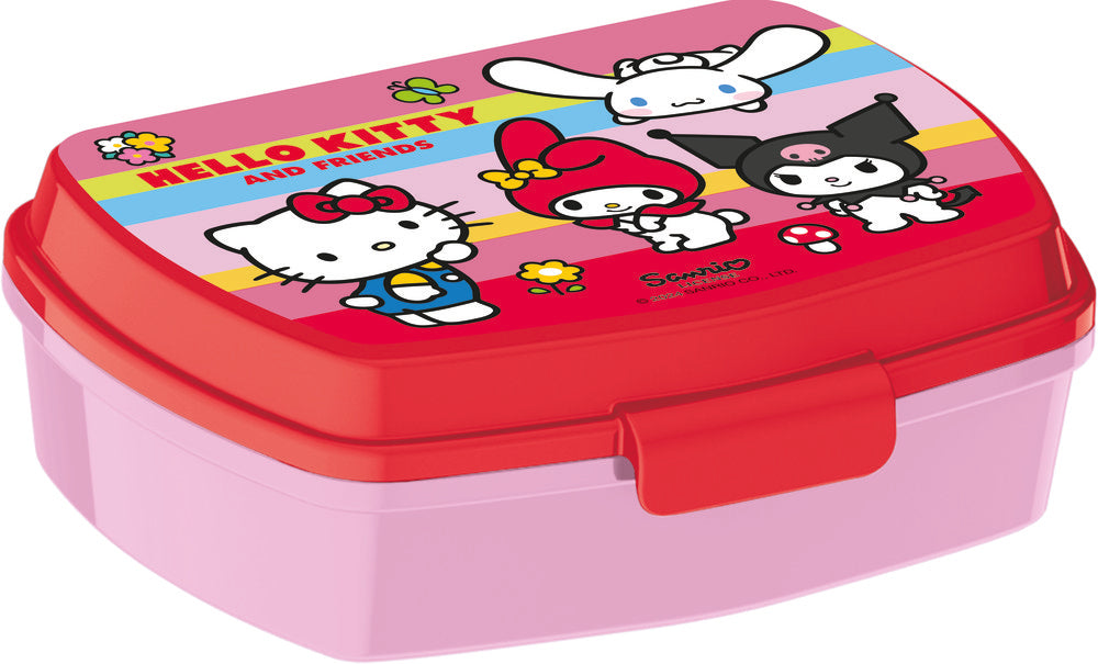 HELLO KITTY AND E FRIENDS PORTAPRANZO IN PVC 17X14X6