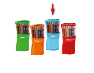 TINTA UNITA ASTUCCIO ROTOLO 24 PASTELLI+1 MATITA