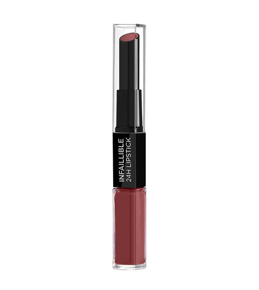 L'OREAL ROSSETTO INFAILLIBLE 24HR LIPSTICK 801 TOUJOURS TOFFEE