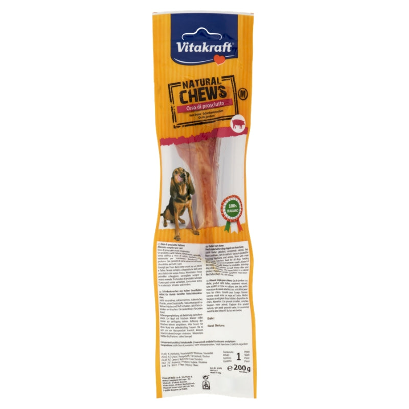 VITAKRAFT NATURAL CHEWS OSSO DI PROSCIUTTO M 200G