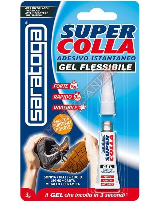 SARATOGA SUPER COLLA GEL FLESSIBILE 3G