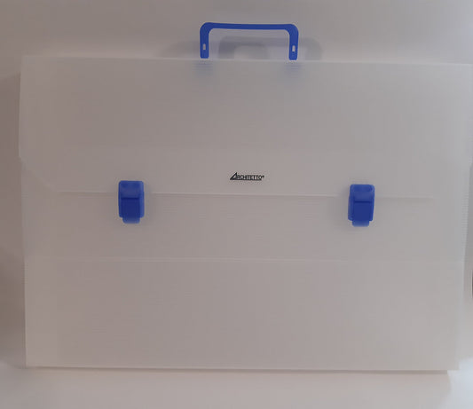 SPIL ARTGRAF VALIGETTA POLIONDA 2 CHIUSURE DORSO 8 MANICO COLORATO