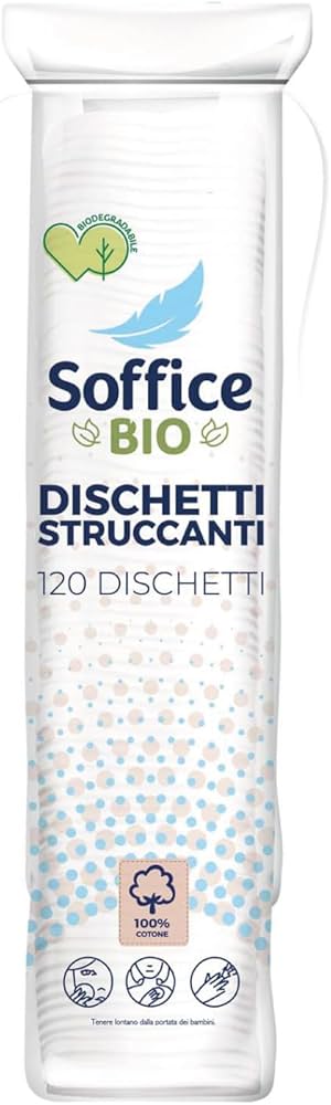 SOFFICE BIO DISCHETTI STRUCCANTI 100% COTONE 120PZ