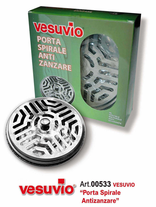 VESUVIO PORTA SPIRALE ANTI ZANZARE ART.00533