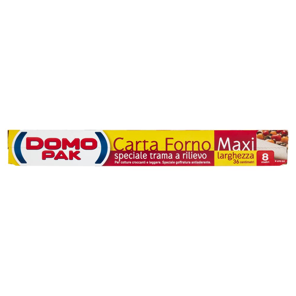DOMOPAK CARTA FORNO SPECIALE TRAMA A RILIEVO MAXI LARGHEZZA CM.36H 8M