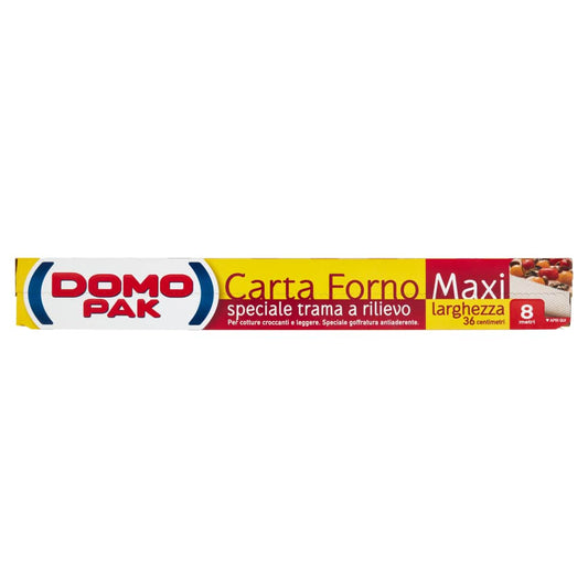 DOMOPAK CARTA FORNO SPECIALE TRAMA A RILIEVO MAXI LARGHEZZA CM.36H 8M