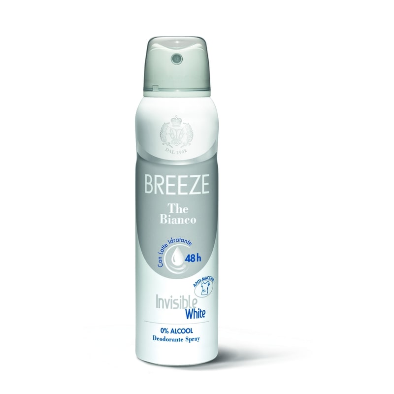 BREEZE DEO SPRAY 150ML THE BIANCO INVISIBLE WHITE