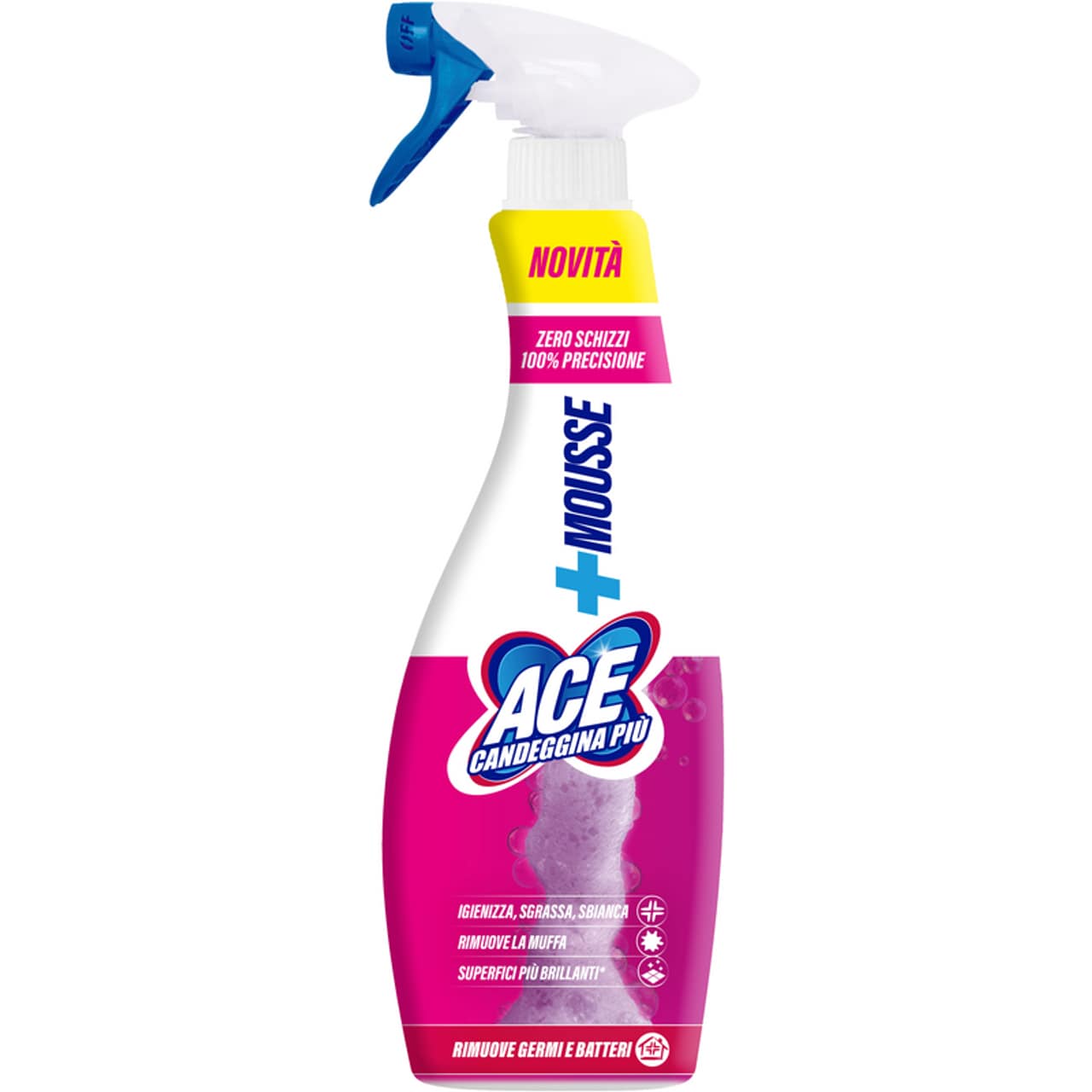 ACE SPRAY CANDEGGINA PIU' +MOUSSE 690ML CLASSICA