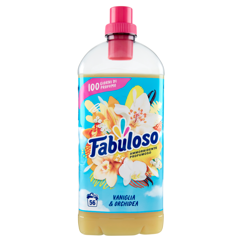 FABULOSO AMMORBIDENTE 1,25L 56LAV. VANIGLIA & ORCHIDEA