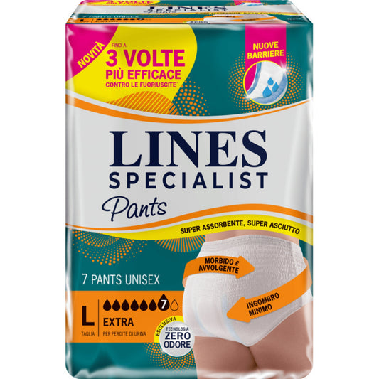 LINES SPECIALIST PANTS UNISEX EXTRA TG.L X7