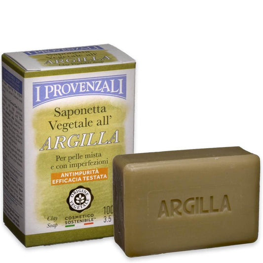 I PROVENZALI SAPONETTA VEGETALE 100G ARGILLA
