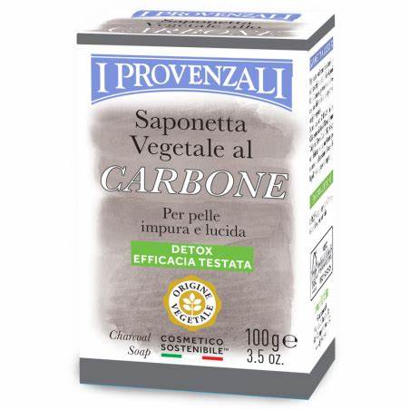 I PROVENZALI SAPONETTA VEGETALE 100G CARBONE