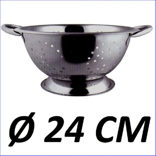 BORELLA COLAPASTA INOX CM.24