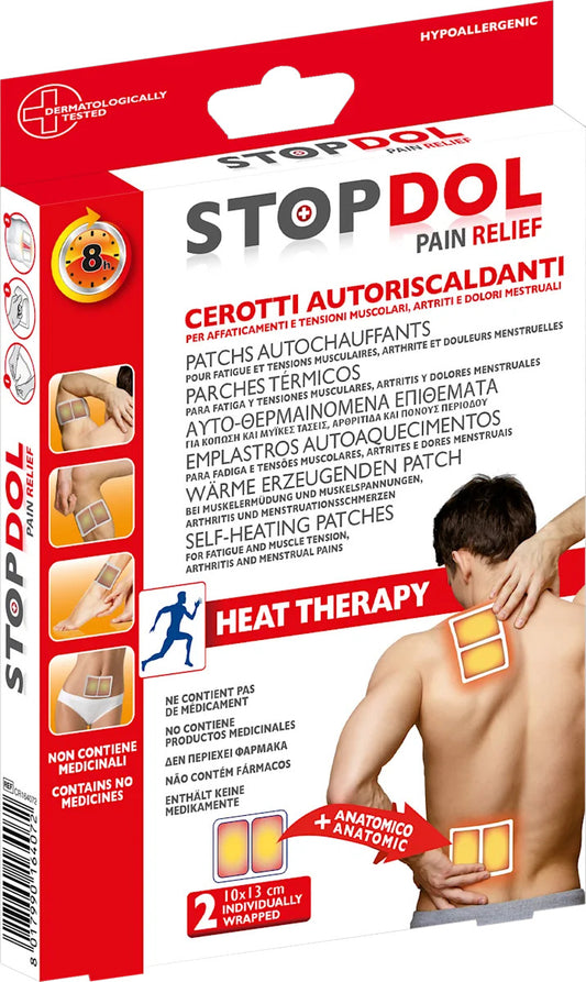 PHARMADOCT STOPDOL CEROTTI AUTORISCALDANTI CM.10X13 2PZ
