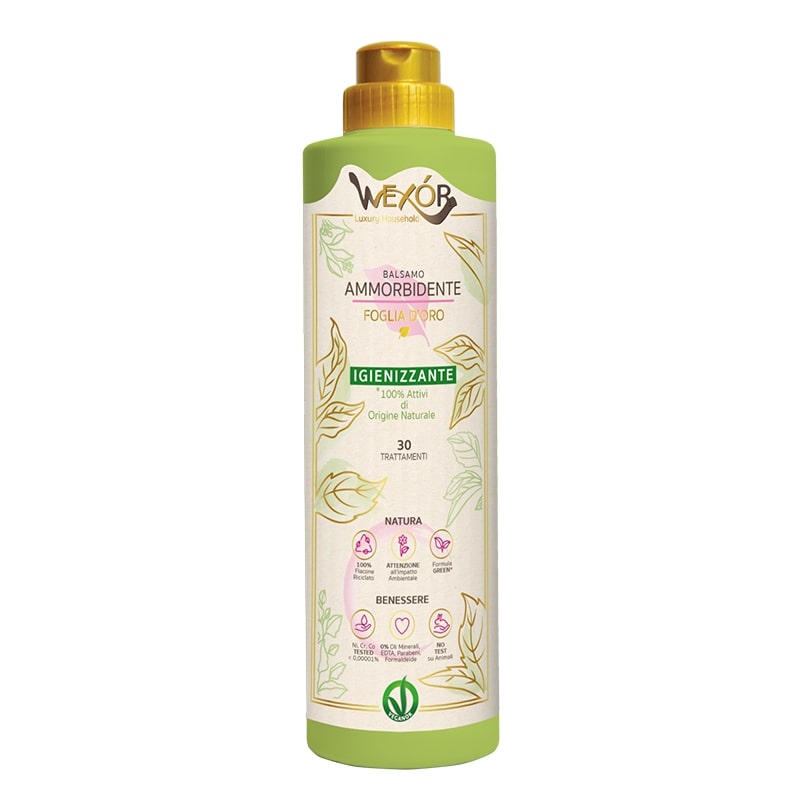 WEXOR AMMORBIDENTE 750ML BALSAMO FOGLIA D'ORO IGIENIZZANTE 30 TRATTAMENTI