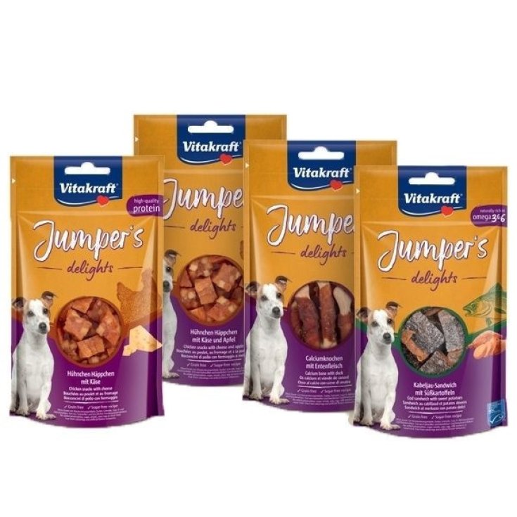 VITAKRAFT JUMPER'S DELIGHTS 80G POLLO E MELA